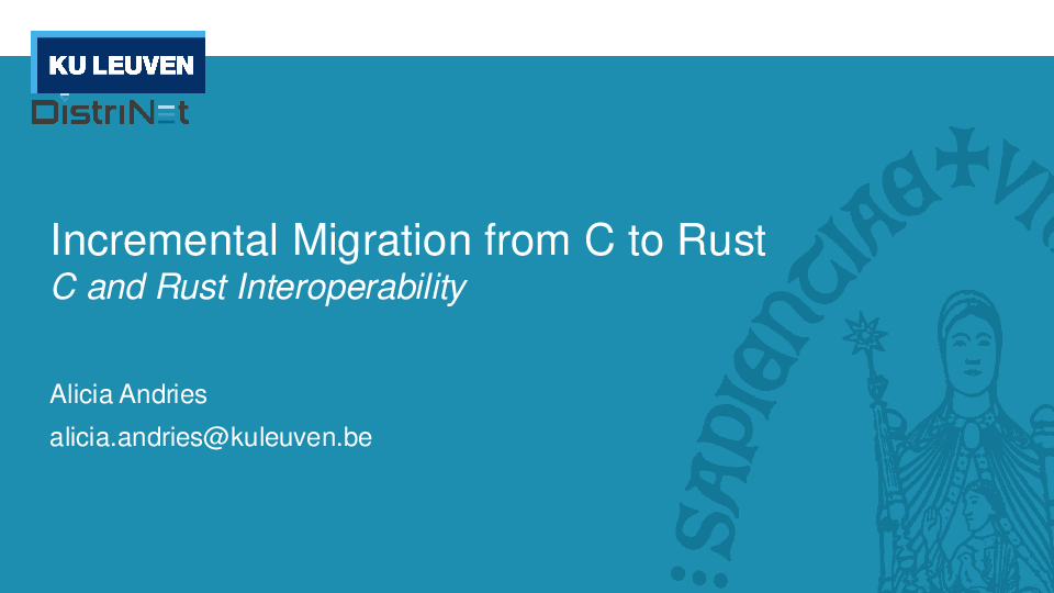 Incremental Migration slides